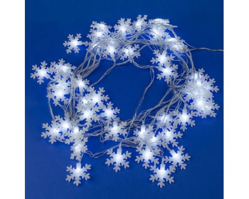 Гирлянда с насадками Uniel Снежинки ULD-S0700-050/DTA WHITE IP20 SNOWFLAKES-2