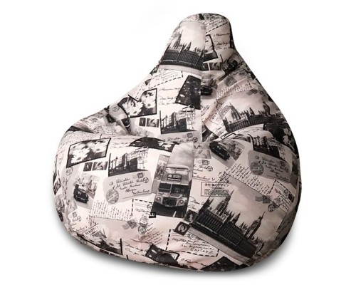 Кресло-мешок Лондон Жаккард L
