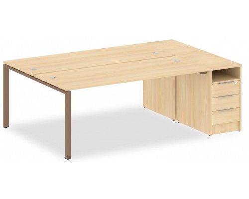 Стол письменный Metal System БП.РС-СТП-2.5