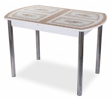 Стол обеденный Танго ПО со стеклом