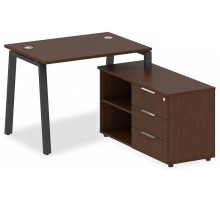 Стол письменный Metal System БА.РС-СТС-2.1 (R)