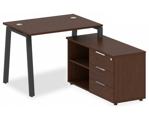 Стол письменный Metal System БА.РС-СТС-2.1 (R)