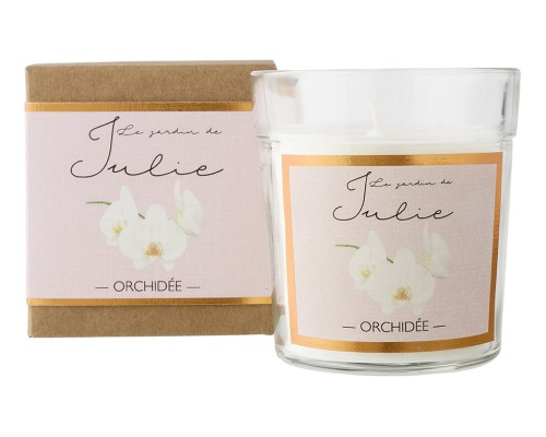 Свеча ароматическая (8.4 см) Le jardin de Julie Орхидея VV008ORLJ