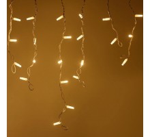 Бахрома световая [2.4x0.6 м] Edge ARD-EDGE-CLASSIC-2400x600-WHITE-88LED-STD WARM (230V, 6W)