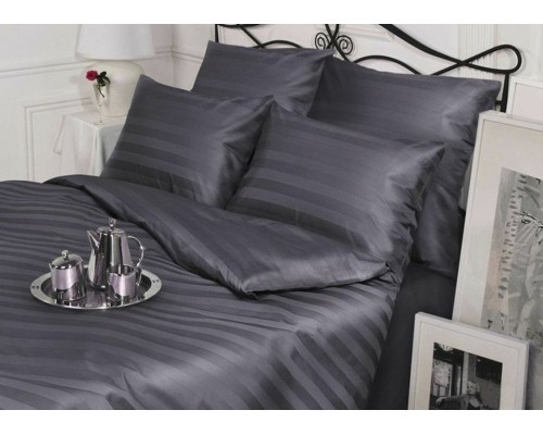 Постельное белье евростандарт Graphite Stripe