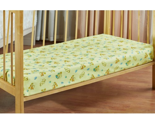 Простыня на резинке детская (60х120х20 см) MD 10