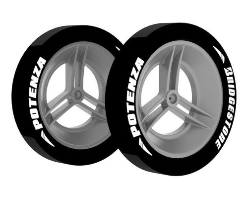 Декоративный элемент - Колёса для кровати Формула (2 шт.) ЛД 514.100.000