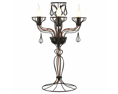 Настольная лампа декоративная Arte Lamp Artefact A3225LT-3BK