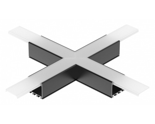 Соединитель угловой X-образный накладной Arlight KLUS 031269