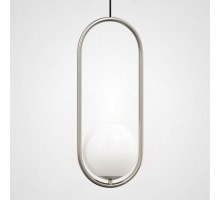 Подвесной светильник Imperiumloft Matthew Mccormick Hoop Silver Mila Pendant HOOP-B01