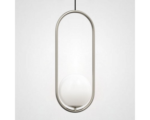 Подвесной светильник Imperiumloft Matthew Mccormick Hoop Silver Mila Pendant HOOP-B01
