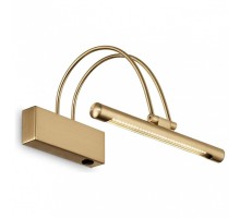 Подсветка для картины Ideal Lux Bow BOW AP D26 OTTONE SATINATO