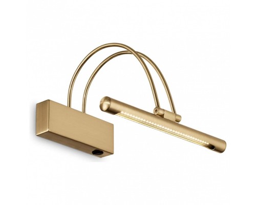 Подсветка для картины Ideal Lux Bow BOW AP D26 OTTONE SATINATO