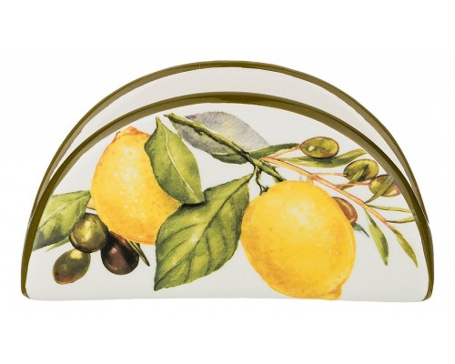 Салфетница (13.5x4x7 см) Лемон три 358-1572