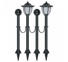 Набор из 2 наземных низких светильников Uniel USL-S-181 USL-S-181/PT720 LANTERN SET02