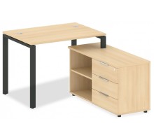 Стол письменный Metal System БП.РС-СТС-2.1 (R)