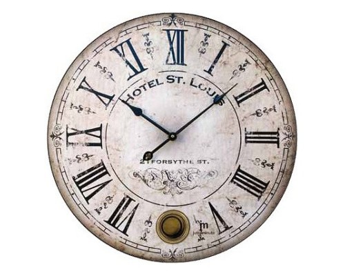 Настенные часы (47.5 см) Lowell 21405