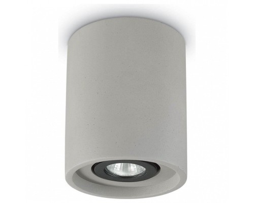 Накладной светильник Ideal Lux Oak OAK PL1 ROUND CEMENTO