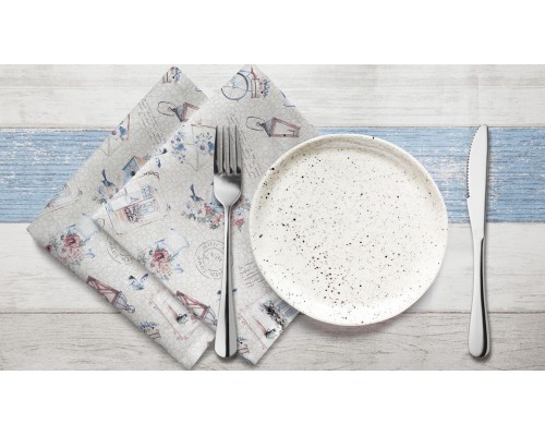 Набор из 2 салфеток (45x45 см) История открыток