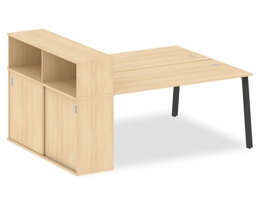 Стол письменный Metal System БА.РС-СШК-2.4 Т