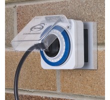 Розетка с таймером Elektrostandard TMH-E TMH-M-2 16A x1 IP44