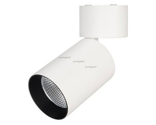 Светильник на штанге Arlight SP-POLO-SURFACE-FLAP-R85-15W White5000 (WH-BK, 40 deg) 027557