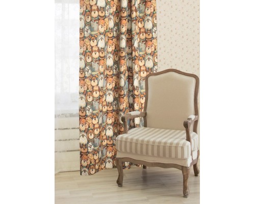 Портьера (160x260 см) 2шт. Chiens