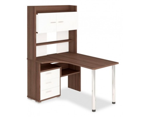 Стол компьютерный Домино СР-133-150 ШБЕ-Ч-ЛЕВ