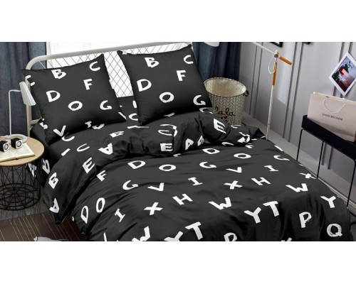 Постельное белье полутораспальное Letters