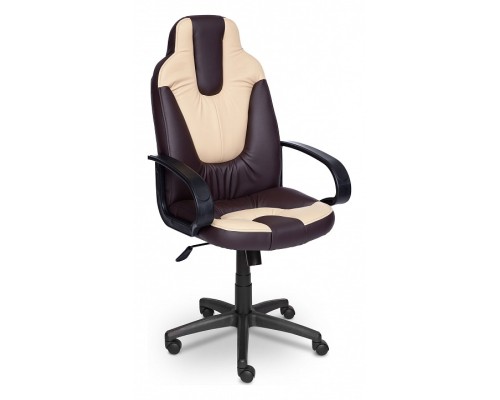 Кресло компьютерное Neo 1 коричневый/бежевый