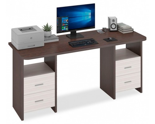 Стол письменный Домино Lite СКЛ-Прям170Р+2ТЯЛ