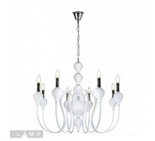 Подвесная люстра iLamp Lady 88003-8 WH