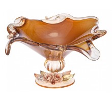 Чаша декоративная (22х22х23 см) White Cristal Nose Quadro 647-761