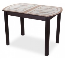 Стол обеденный Танго ПО со стеклом