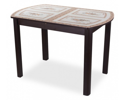 Стол обеденный Танго ПО со стеклом