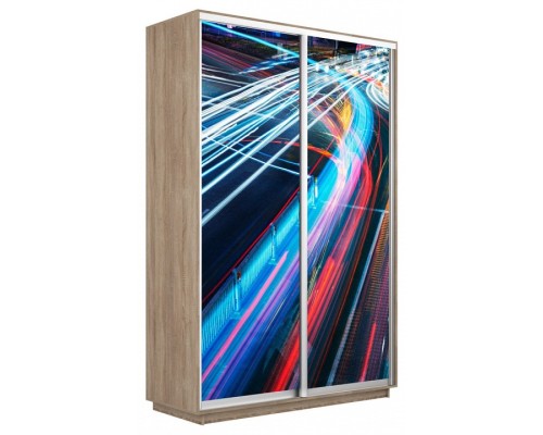 Шкаф-купе Экспресс Фото дуо 1008 1400x450x2200