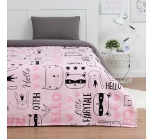 Покрывало полутораспальное Little crown