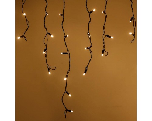 Бахрома световая [5.6x0.9 м] Edge ARD-EDGE-PRO-5600x900-BLACK-240LED-STD WARM (230V, 15W)