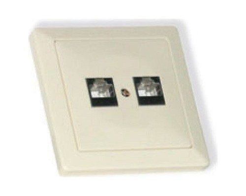 Розетка двойная Ethernet RJ-45 без рамки Imex 1612L 1612L-S110