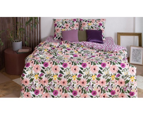 Постельное белье полутораспальное Flowers