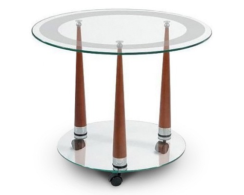 Стол журнальный Квартет 13 среднекоричневый