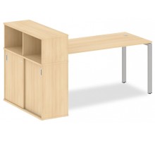 Стол письменный Metal System БП.РС-СШК-3.4 Т