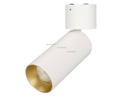 Светильник на штанге Arlight SP-POLO-SURFACE-FLAP-R65-8W Day4000 (WH-GD, 40 deg) 027529