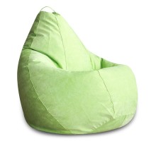 Кресло-мешок Салатовый Микровельвет L