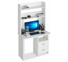 Стол компьютерный Домино Lite СКЛ-Прям100Р+НКЛХ-100