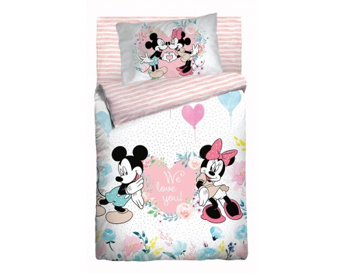 Постельное белье детское Mickey & Minnie
