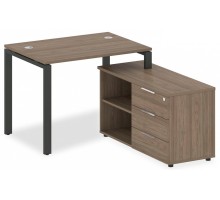 Стол письменный Metal System БП.РС-СТС-2.1 (R)