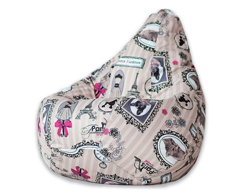 Кресло-мешок Candy Жаккард L