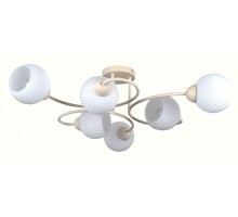 Люстра на штанге Natali Kovaltseva 81400 81400/6C BEIGE GOLD