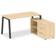 Стол письменный Metal System БА.РС-СТС-2.3 (R)